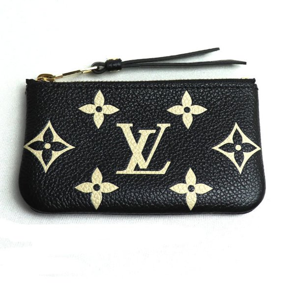 LOUIS VUITTON Accessories - LOUIS VUITTON Louis Vuitton Card Key Case Pochette Cle Coin Monogram Empreint...